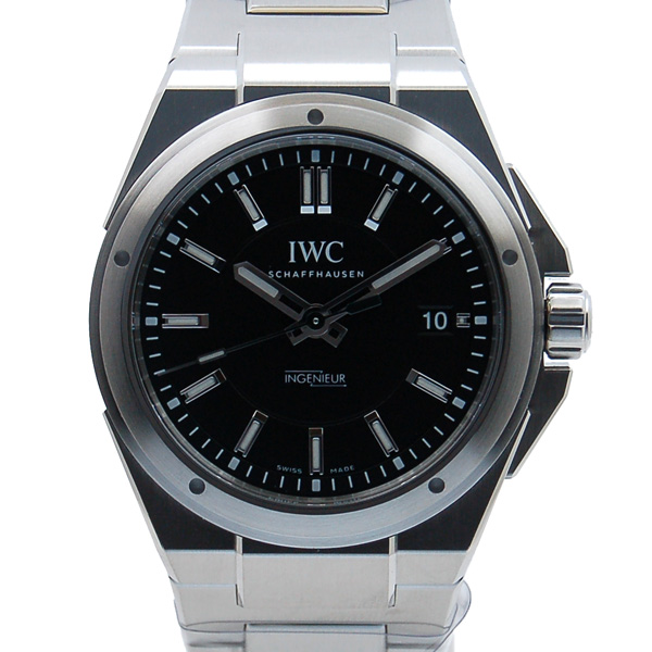 IWC　インジュニア　オートマティック　IW323902　40mm　SS　ブラック　SS　新品