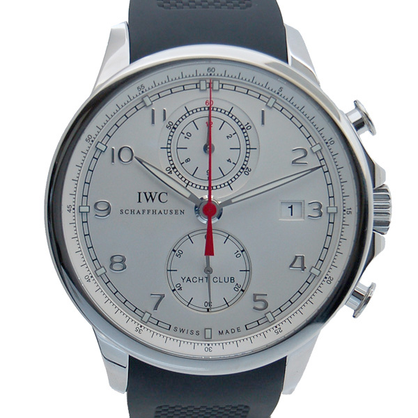 IWC　ポルトギーゼ　ヨットクラブ　クロノグラフ　IW390206　シルバー　新品