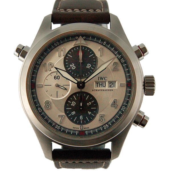 IWC　パイロットウォッチ　スピットファイア　ダブルクロノグラフ　IW371802　新品