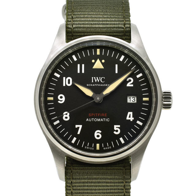 IWC　パイロットウォッチ オートマティック スピットファイア　IW326801　SS　ブラック　39mm　自動巻　新品