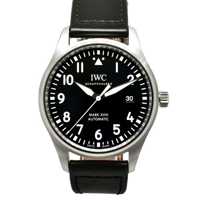 IWC　パイロットウォッチ　マーク18　IW327009　ブラック　40mm　新品