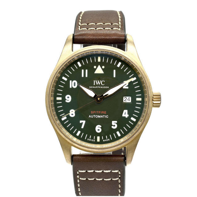 IWC　パイロットウォッチ オートマティック スピットファイア　IW326802　グリーン　ブロンズ　39mm　新品