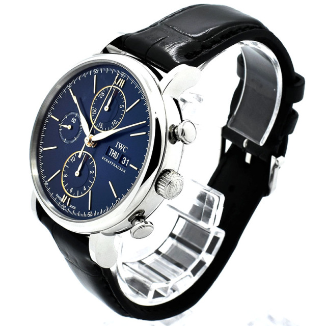 IWC ポートフィノ クロノグラフ IW391036 42mm ブルー 新品