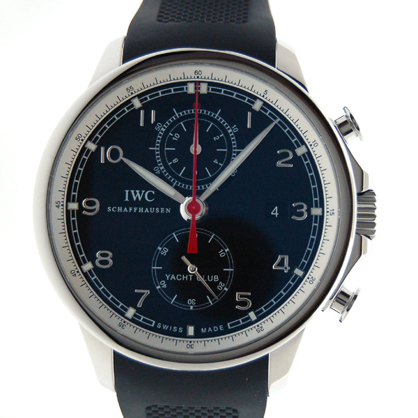 IWC　ポルトギーゼ　ヨットクラブ　IW390210　SS　黒　新品