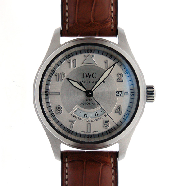 IWC　スピットファイアーUTC　IW325110　シルバー　SS　39mm　新品