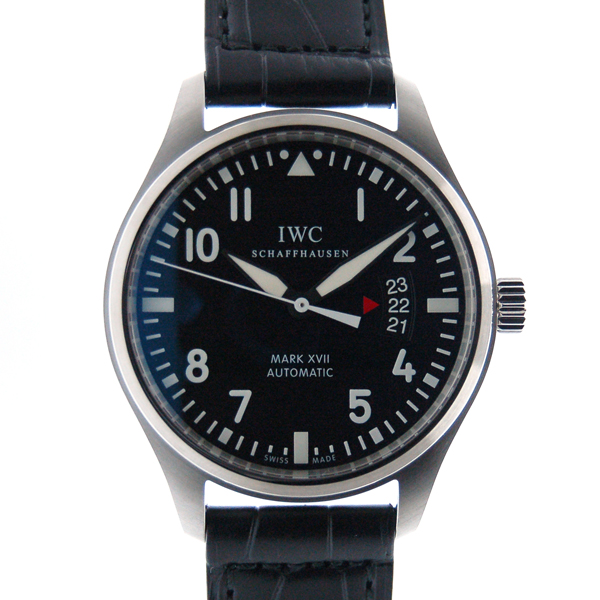 IWC　マーク17　IW326501　ブラック　SS　41mm　革　新品