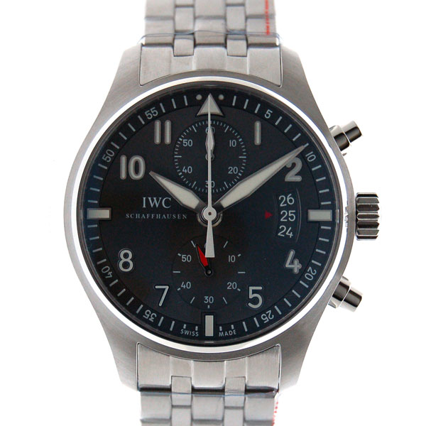 IWC　パイロットウォッチ　スピットファイア　クロノグラフ　IW387804　自動巻　SS　43mm　新品