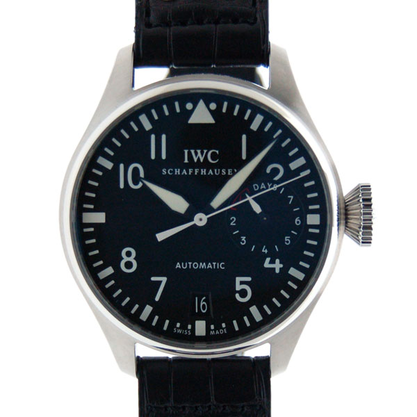 IWC　ビッグパイロットウォッチ　7デイズ　IW500901　SS　ブラック　自動巻　46mm　新品