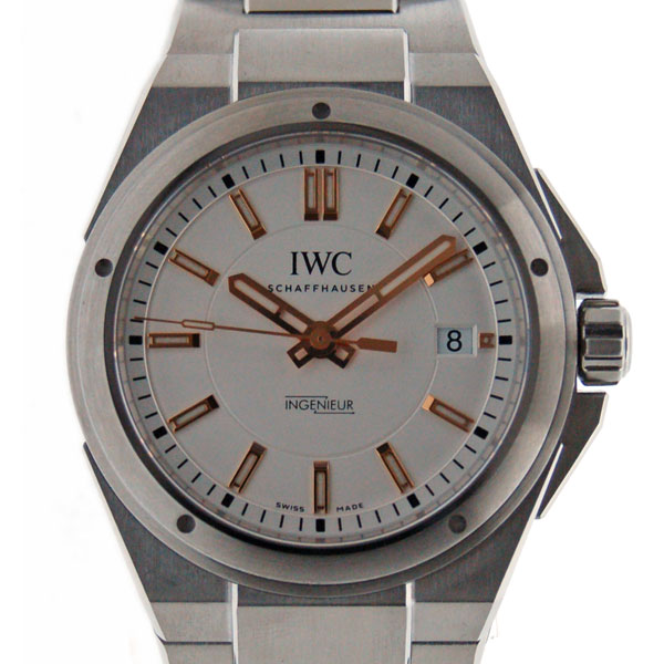 IWC　インジュニア　オートマティック　IW323906　40mm　SS　シルバー　SS　新品
