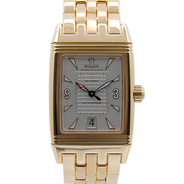 ジャガールクルト　Jaeger LeCoultre　レベルソ　グランスポール　290.110.602　YG　シルバー　新品
