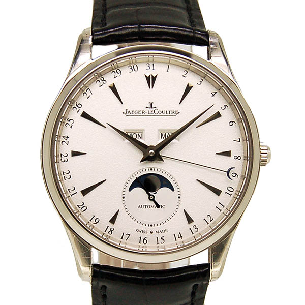 ジャガールクルト　Jaeger LeCoultre　マスターウルトラスリム カレンダー　Q1263520　18KWG　革　39mm　新品