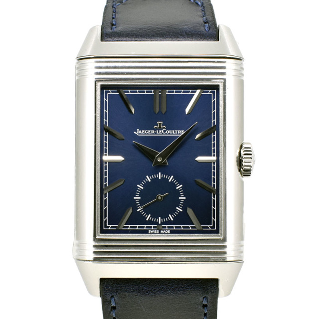 ジャガールクルト　Jaeger LeCoultre　レベルソ トリビュート デュオ　Q3988482　47×28.3mm　革ベルト　手巻き　新品