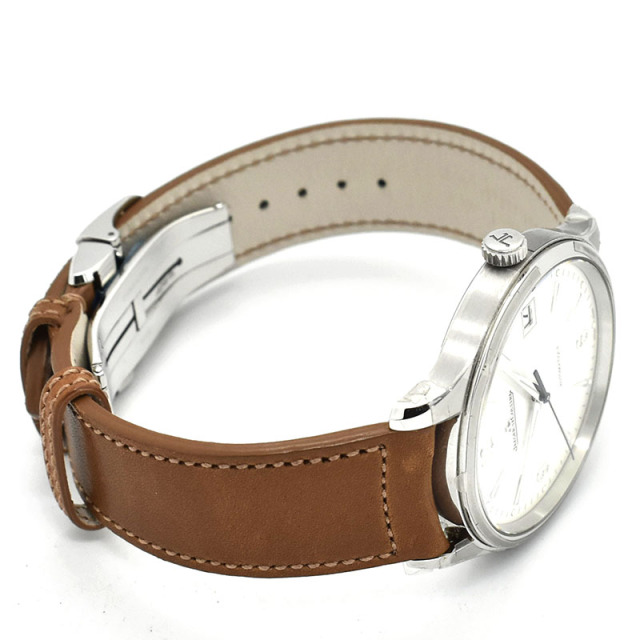 ジャガールクルト Jaeger LeCoultre マスターコントロール デイト Q4018420 シルバー 40mm 自動巻 新品