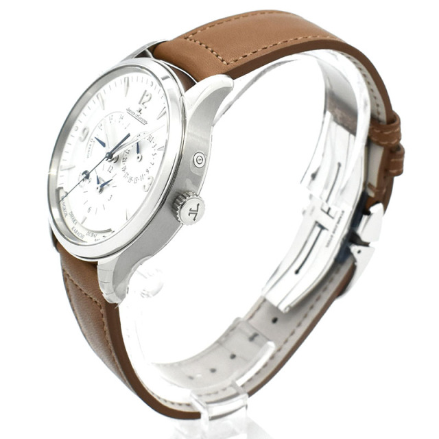 ジャガールクルト Jaeger LeCoultre マスターコントロール ジオグラフィーク Q4128420 シルバー 40mm 自動巻 新品
