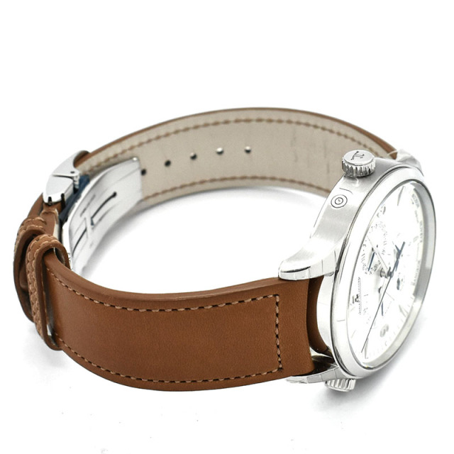 ジャガールクルト Jaeger LeCoultre マスターコントロール ジオグラフィーク Q4128420 シルバー 40mm 自動巻 新品