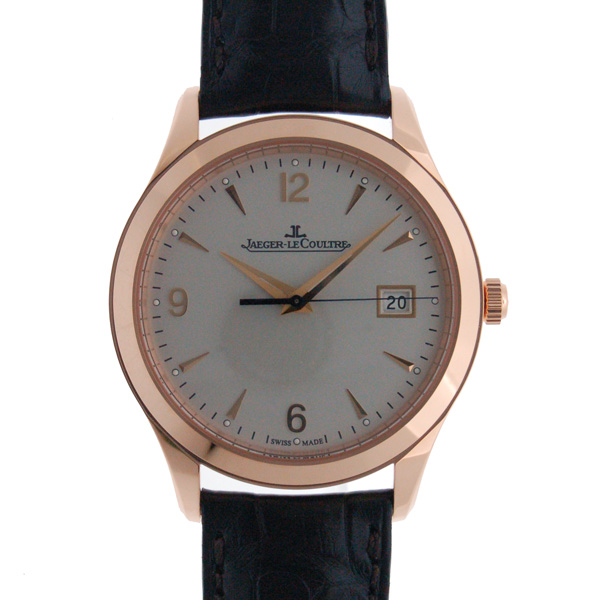 ジャガールクルト　Jaeger LeCoultre　マスターコントロール　Q1542520　18KPG　シルバー　39mm　自動巻　新品