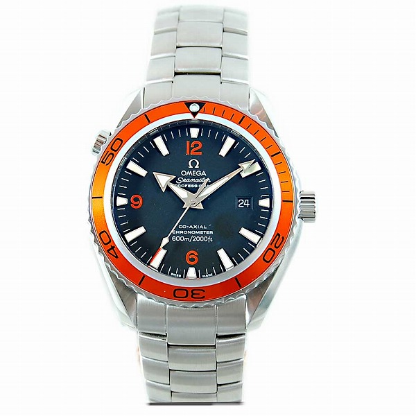 オメガ　OMEGA　シーマスター　プラネットオーシャン　2209.50　オレンジ　600M防水　42mm　自動巻　新品