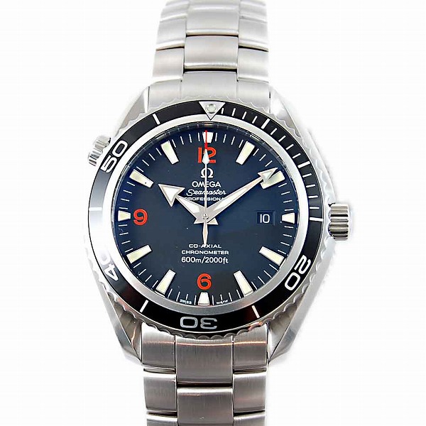 オメガ　OMEGA　シーマスタープラネットオーシャン　45.5mm　2200.51　SS　ブラック　新品