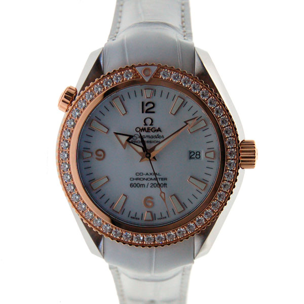 オメガ　OMEGA　プラネットオーシャン　222.28.42.20.04.001　K18RG　42mm　ベゼルダイヤ　ホワイト　新品