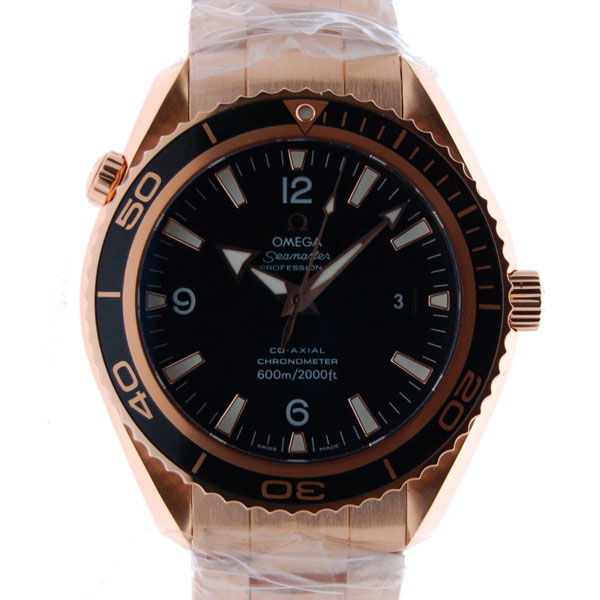 オメガ　OMEGA　プラネットオーシャン　222.60.46.20.01.001　K18PG　45,5mm　ブラック　新品