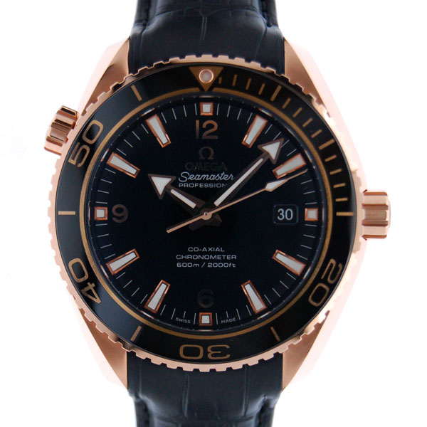 オメガ　OMEGA　プラネットオーシャン　232.63.46.21.01.001　K18PG　45,5mm　ブラック　革　新型　新品
