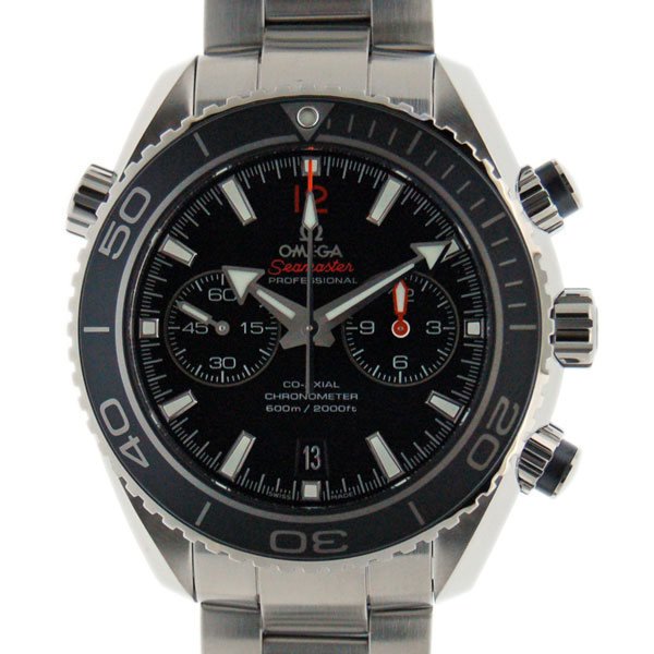 オメガ　OMEGA　シーマスター　プラネットオーシャンクロノ　232.30.46.51.01.003　SS　ブラック　新品