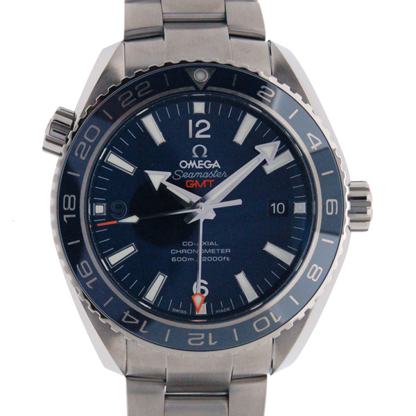 オメガ　OMEGA　シーマスター 600 プラネットオーシャン GMT　232.90.44.22.03.001　43.5mm　チタン　ブルー　新品