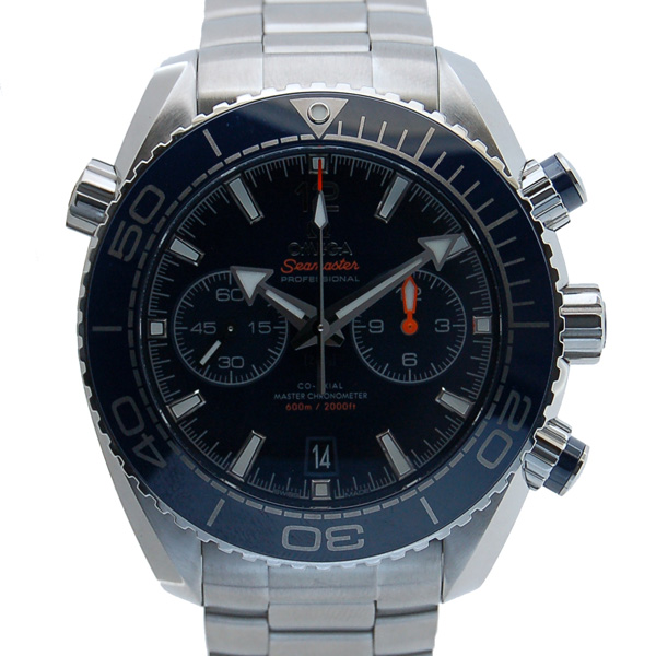 オメガ　OMEGA　シーマスター　プラネットオーシャン　クロノグラフ　マスタークロノメーター　215.30.46.51.03.001　ブルー　46mm　SS　新品
