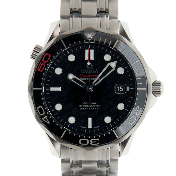 オメガ　OMEGA　シーマスター300　コーアクシャル　007　212.30.41.20.01.005　ブラック　41mm　新品