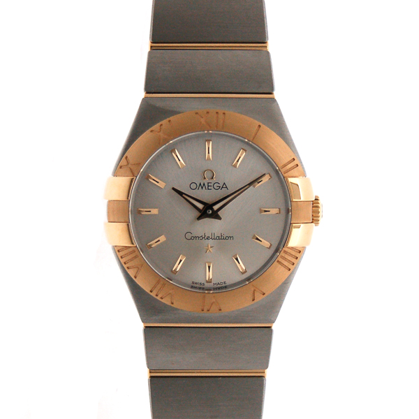 オメガ　OMEGA　コンステレーション ブラッシュ　クォーツ　123.20.27.60.02.002　レディース　18KYG×SS　新品