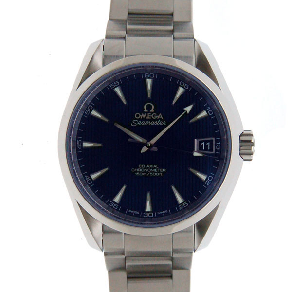 オメガ　OMEGA　シーマスター　アクアテラ　231.10.39.21.03.001　メンズ　38.5mm　SS　ブルー　新品