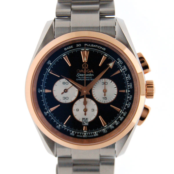 オメガ　OMEGA　シーマスター　アクアテラクロノ　221.20.42.40.01.002　43mm　PGベゼル　新品