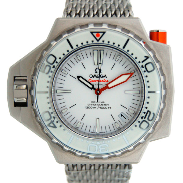 オメガ　OMEGA　シーマスタープロプロフ1200　224.30.55.21.04.001　ホワイト　SS　日本正規　未使用