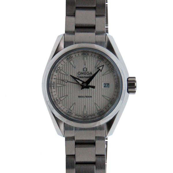 オメガ　OMEGA　シーマスター　アクアテラ　231.10.30.60.02.001　シルバータペストリー　レディース　クォーツ　新品