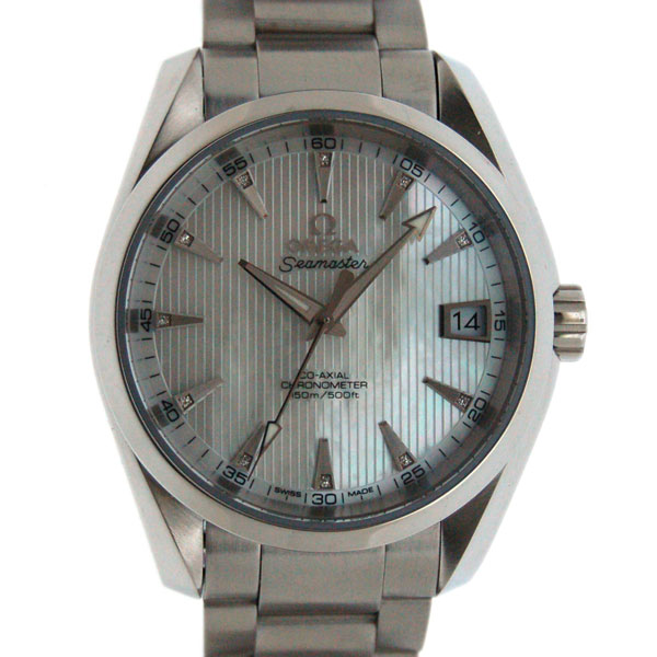 オメガ　OMEGA　シーマスター　アクアテラ　231.10.39.21.55.001　シェルダイヤ　メンズ　自動巻　新品