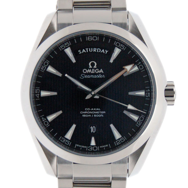 オメガ　OMEGA　シーマスター　アクアテラ　デイデイト　231.10.42.22.01.001　ブラック　コーアクシャル　メンズ　新品