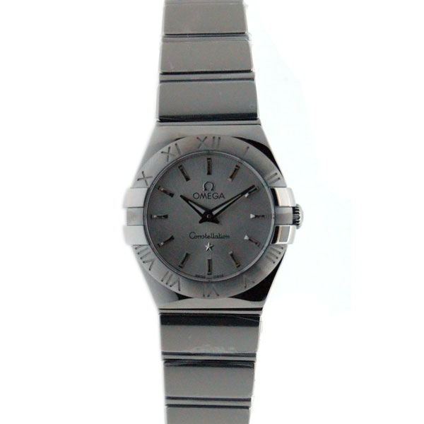 オメガ　OMEGA　コンステレーション ポリッシュクォーツ　123.10.24.60.02.002　24mm　レディース　SS　新品