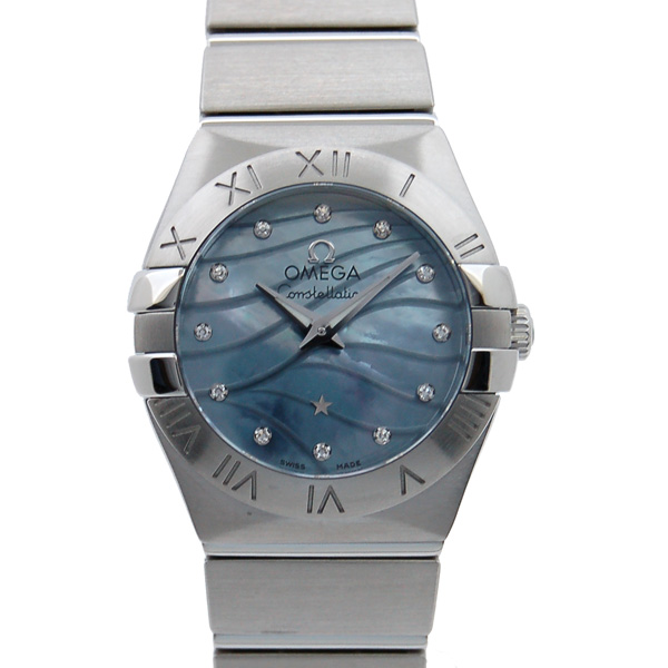 オメガ　OMEGA　コンステレーション　ブラッシュ　123.10.24.60.57.001　シェルダイヤ　新品