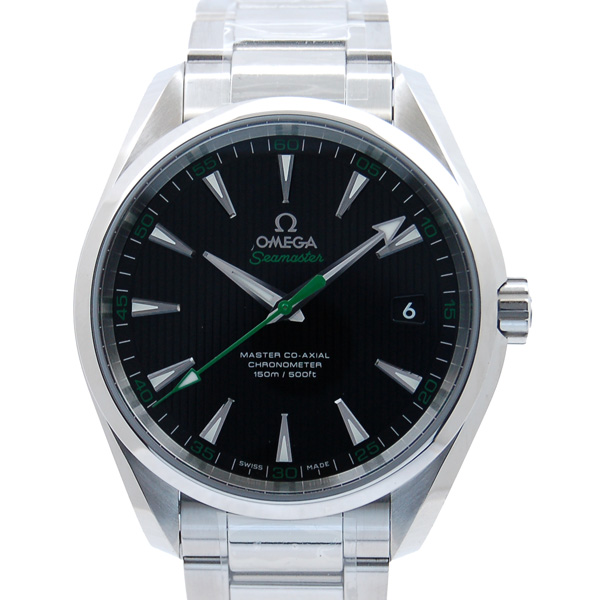 オメガ　OMEGA　シーマスター　アクアテラ　マスターコーアクシャル　231.10.42.21.01.004　SS　ブラック　新品