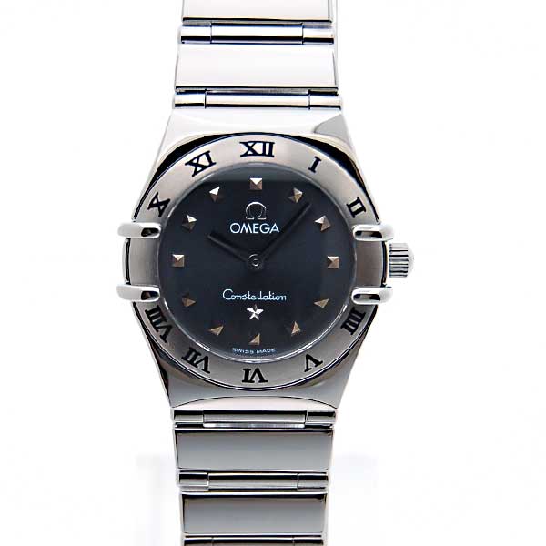 オメガ　OMEGA　コンステレーションミニ　1561-51　マイチョイス　レディース　SS　グレー文字盤　クォーツ　未使用品