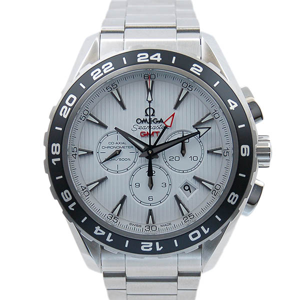 オメガ　OMEGA　シーマスター　アクアテラ　GMT　クロノグラフ　231.10.44.52.04.001　新品