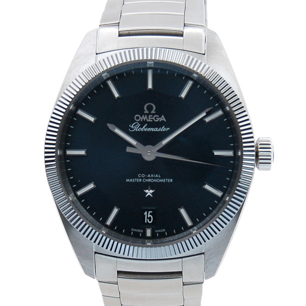 オメガ　OMEGA　コンステレーション　グローブマスター コーアクシャル マスター クロノメーター 　130.30.39.21.03.001　SS　ブルー　39mm　新品