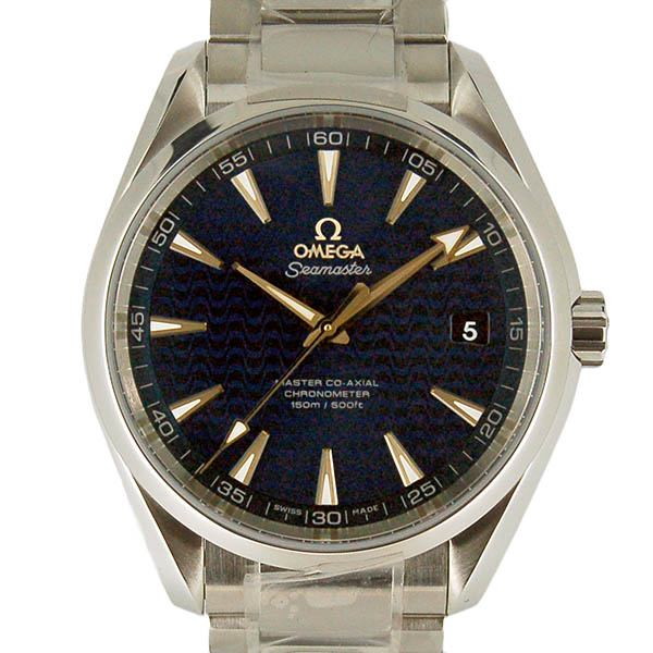 オメガ　OMEGA　シーマスター　アクアテラ　150M　マスターコーアクシャル　231.10.42.21.03.006　ブルー　新品