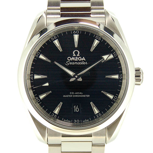 オメガ　OMEGA　シーマスター　アクアテラ　150m　コーアクシャル　マスタークロノメーター　220.10.38.20.01.001　ブラック　新品