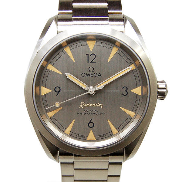 オメガ　OMEGA　シーマスター　レイルマスター　マスタークロノメーター　220.10.40.20.06.001　40mm　グレー　新品