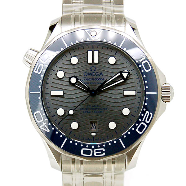 オメガ　OMEGA　シーマスター300 コーアクシャル マスタークロノメーター　210.30.42.20.06.001　グレー　新品