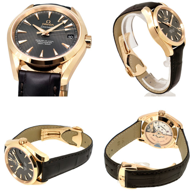 オメガ OMEGA シーマスター アクアテラ マスターコーアクシャル 231.53.39.21.06.003 38.5mm 18KRG 新品