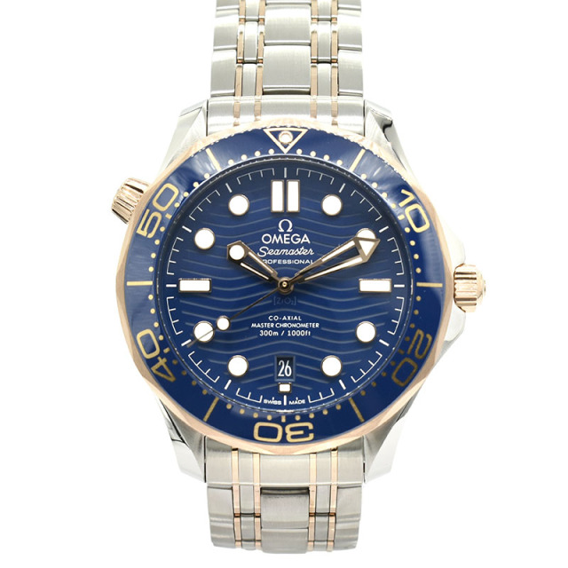 オメガ　OMEGA　シーマスター300 コーアクシャル マスタークロノメーター　210.20.42.20.03.002　ブルー　42mm　新品