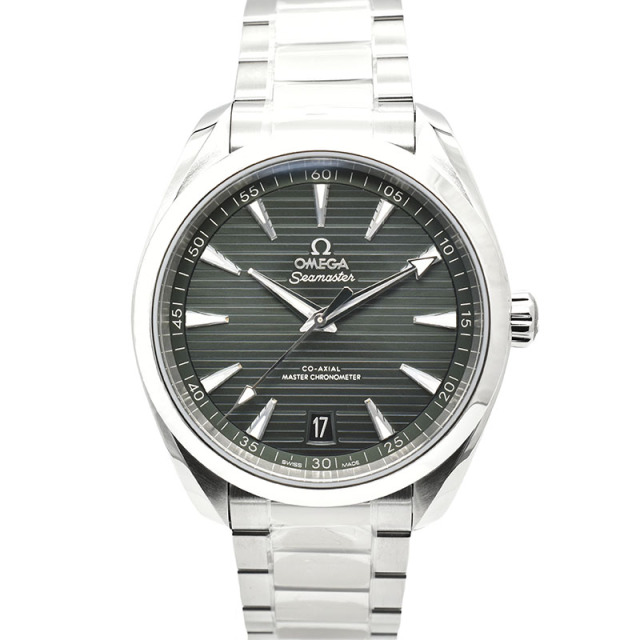 オメガ　OMEGA　シーマスター アクアテラ マスタークロノメーター　220.10.41.21.10.001　グリーン　41mm　新品
