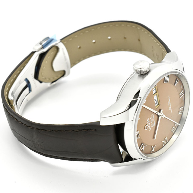 オメガ OMEGA デビル アワービジョン コーアクシャル マスタークロノメーター アニュアルカレンダー 433.13.41.22.10.001 ブラウン 41mm 新品